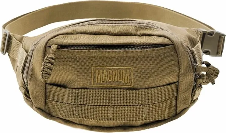 Çantë beli Magnum unisex, kafe - 4
