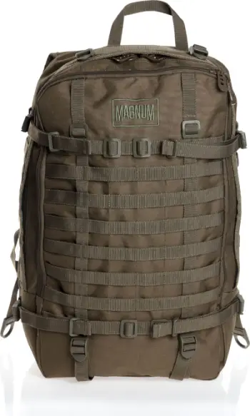Çantë shpine turistike Magnum Taiga 45L, uniseks, e gjelbër ulliri