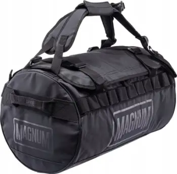 Çantë udhëtimi Magnum Duffel 60, 45L, poliester i papërshkueshëm nga uji, e zezë
