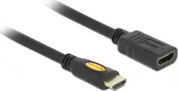 Kabllo Delock HDMI - HDMI 83080, 2m, e zezë