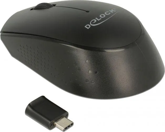 Maus Delock 12526, wireless, USB, i zi - 2