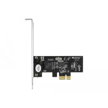 Kartë rrjeti DeLOCK PCI Express x1, 2.5 Gbit/s, RJ-45, e zezë