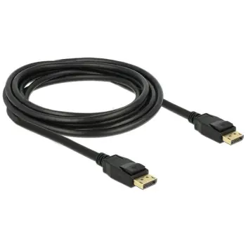 Kabllo DisplayPort DELOCK 1.2 / Pasiv / 4K60Hz / 3 m – Zezë