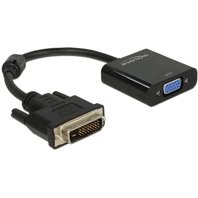 Adapter DVI-D (24+1) M-F VGA / Zezë - 1