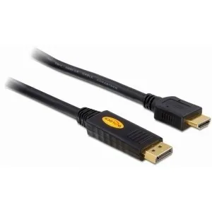 Kabllo DisplayPort DELOCK to HDMI / 5.0 m / M-M - 1