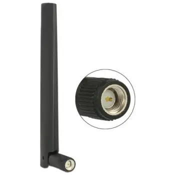 WiFi USB DELOCK ZigBee Multi Antenna Bluetooth GSM LTE UMTS WLAN IEEE 802.11 b/g/n SMA Plug / 1–4.3 dBi / Omnidirectional / Joint – Zezë