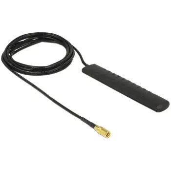 WiFi USB DELOCK DAB+ DVB-T2 Antenna SMB Plug / 20 dBi / Omnidirectional / Active / Adhesive Mount – Zezë