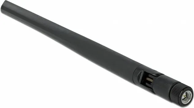 Antenë 5G DeLOCK 3.4-3.8 GHz, SMA, 5 dBi, e zezë - 1