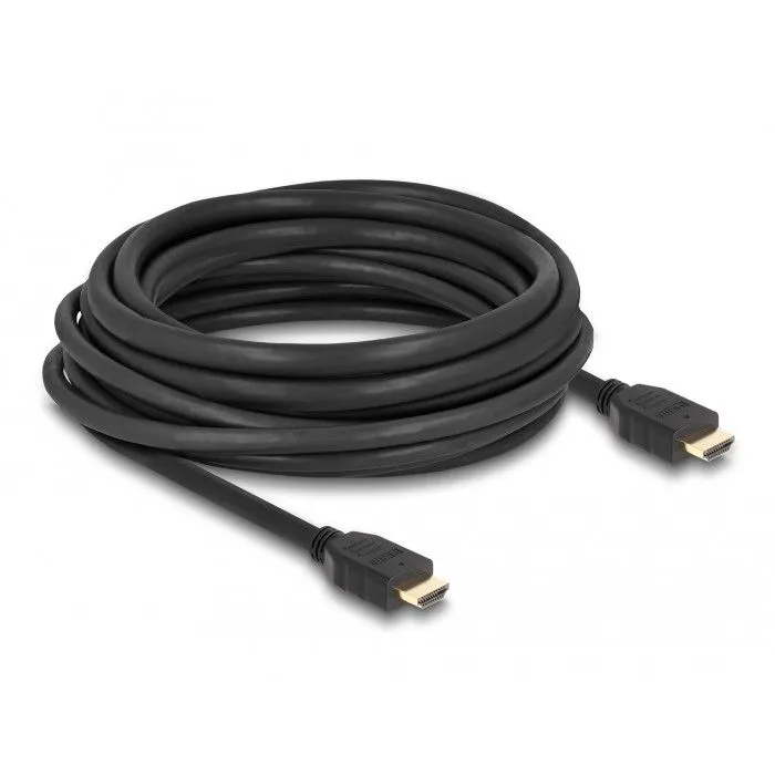 Kabllo HDMI Delock High Speed, 48 Gbps, 8K 60Hz, e zezë - 1