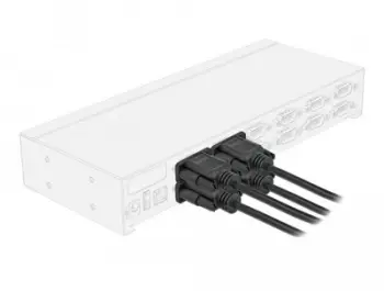 Kabllo seriale DeLOCK 86613, RS-232, 0.5m, e zezë