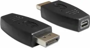 Përshtatës DisplayPort, i zi