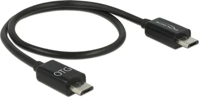 Kabllo USB DeLock, 3 m, e zezë - 1
