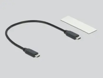 SSD Disk Delock, M.2 PCIe NVMe, 20 Gbps, USB-C 3.2 Gen 2x2 (42001)