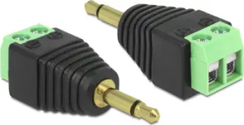 Adapter AV Delock Terminal Block 65528, stereo jack, i zi