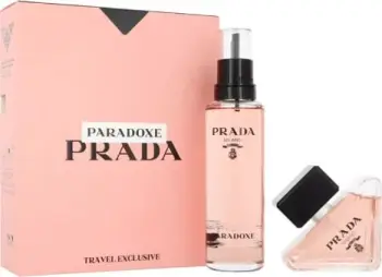 Set për femra Eau de Parfum Prada Paradoxe, 100ml & Trex refillable, 50 ml