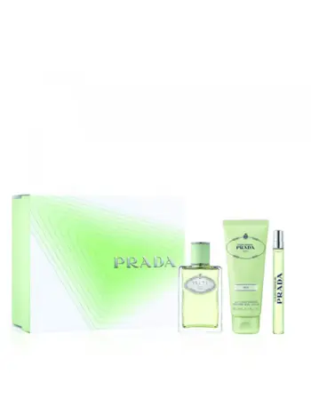 Set PRADA Infusion D'Iris, eau de parfum 100 ml + losion trupi 100 ml + eau de parfum 10 ml