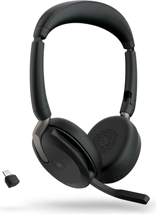 Kufje Jabra Evolve2 65 Flex MS USB-C, të zeza - 4