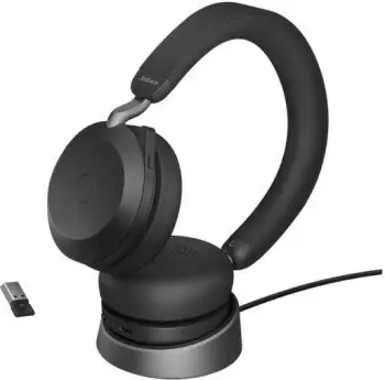 Kufje Jabra Evolve2 75, MS Stereo, USB-A, të zeza
