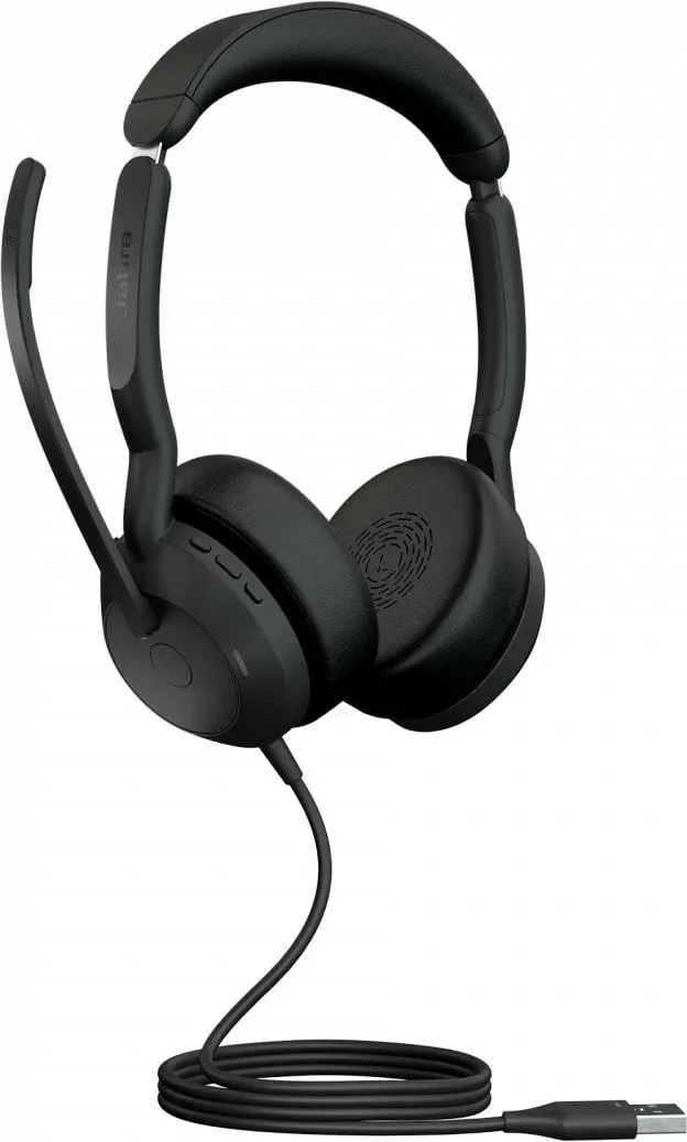 Kufje Jabra Evolve2 50 UC Stereo, USB-A, të zeza - 2
