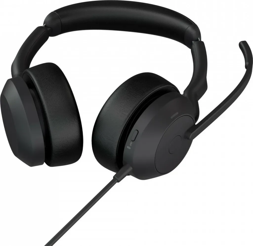 Kufje Jabra Evolve2 50 UC Stereo, USB-A, të zeza - 3
