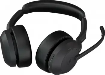 Kufje Jabra Evolve2 55 UC Stereo, USB-C, Bluetooth, të zeza