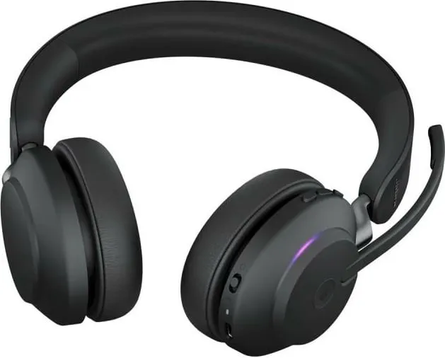 Kufje Jabra Evolve2 65 Stereo, Bluetooth, MS Teams, të zeza - 2