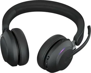 Kufje Jabra Evolve2 65 Stereo, Bluetooth, MS Teams, të zeza