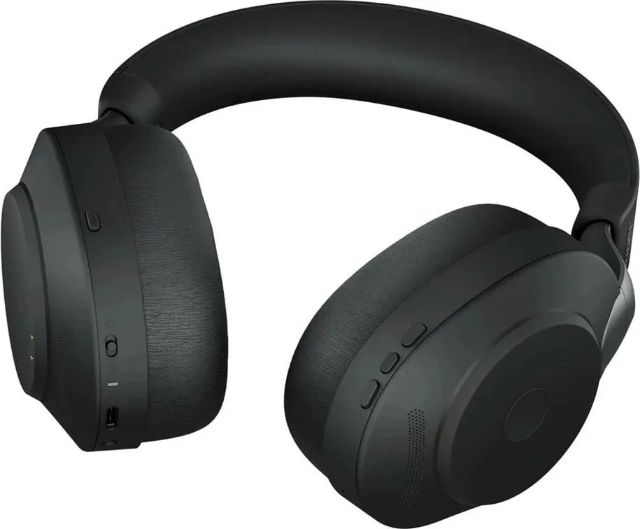 Kufje Jabra Evolve2 85 UC Stereo, USB-A, Bluetooth, të zeza - 3