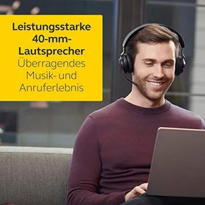 Kufje Jabra Evolve2 65 USB-A UC Mono, Bluetooth, të zeza - 5