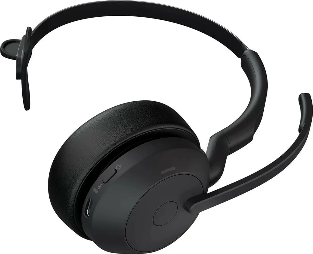 Kufje wireless Jabra Evolve2 55, stereo, Bluetooth, të zeza - 3