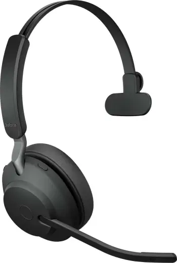 Kufje Jabra Evolve2 65 UC Mono, USB Type-C, Bluetooth, e zezë