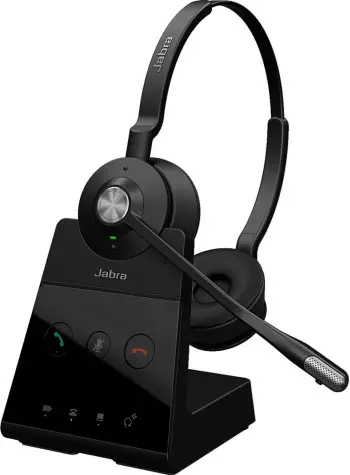 Kufje Jabra Engage 65 Stereo, Wireless, DECT, të zeza