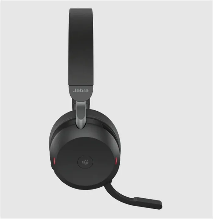 Kufje Jabra Evolve2 75, USB-A UC, të zeza - 3