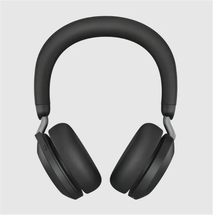 Kufje Jabra Evolve2 75, USB-A UC, të zeza - 4