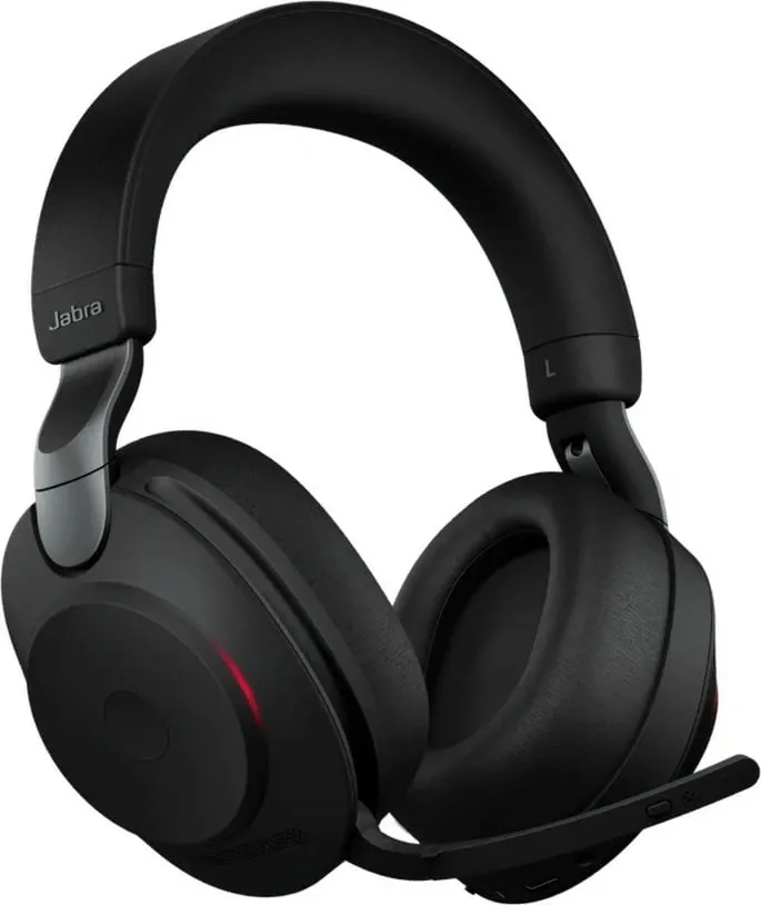 Kufje Jabra Evolve2 85 UC Stereo, USB-C, Bluetooth, të zeza - 1