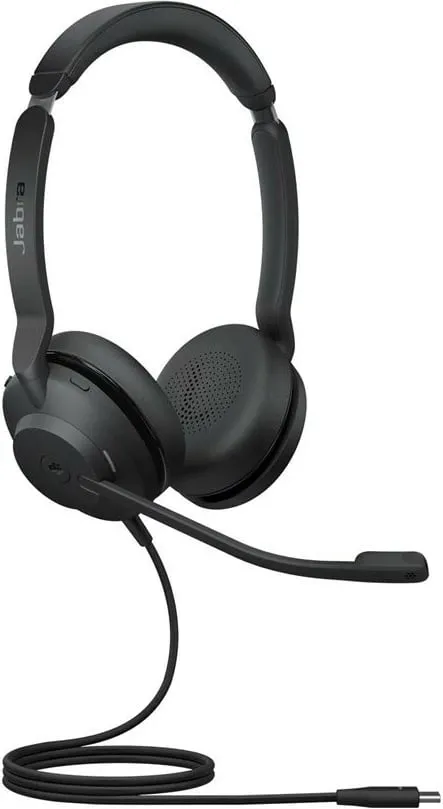 Kufje Jabra Evolve2 30, USB-C, të zeza - 1