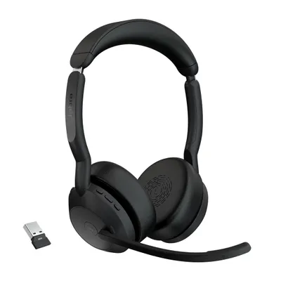 Kufje Jabra Evolve2 55 MS Stereo, USB-A, të zeza - 1