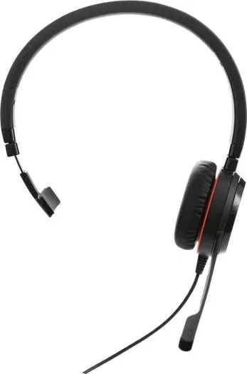 Kufje Jabra Evolve 30 II Mono, UC, USB-A, e zezë - 2