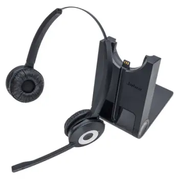 Kufje Jabra Pro 920 Duo, Wireless, të zeza