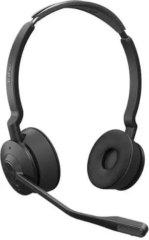 Kufje me mikrofon Jabra Engage 75 SE 9659-583-111 pa tela, standard, e zezë