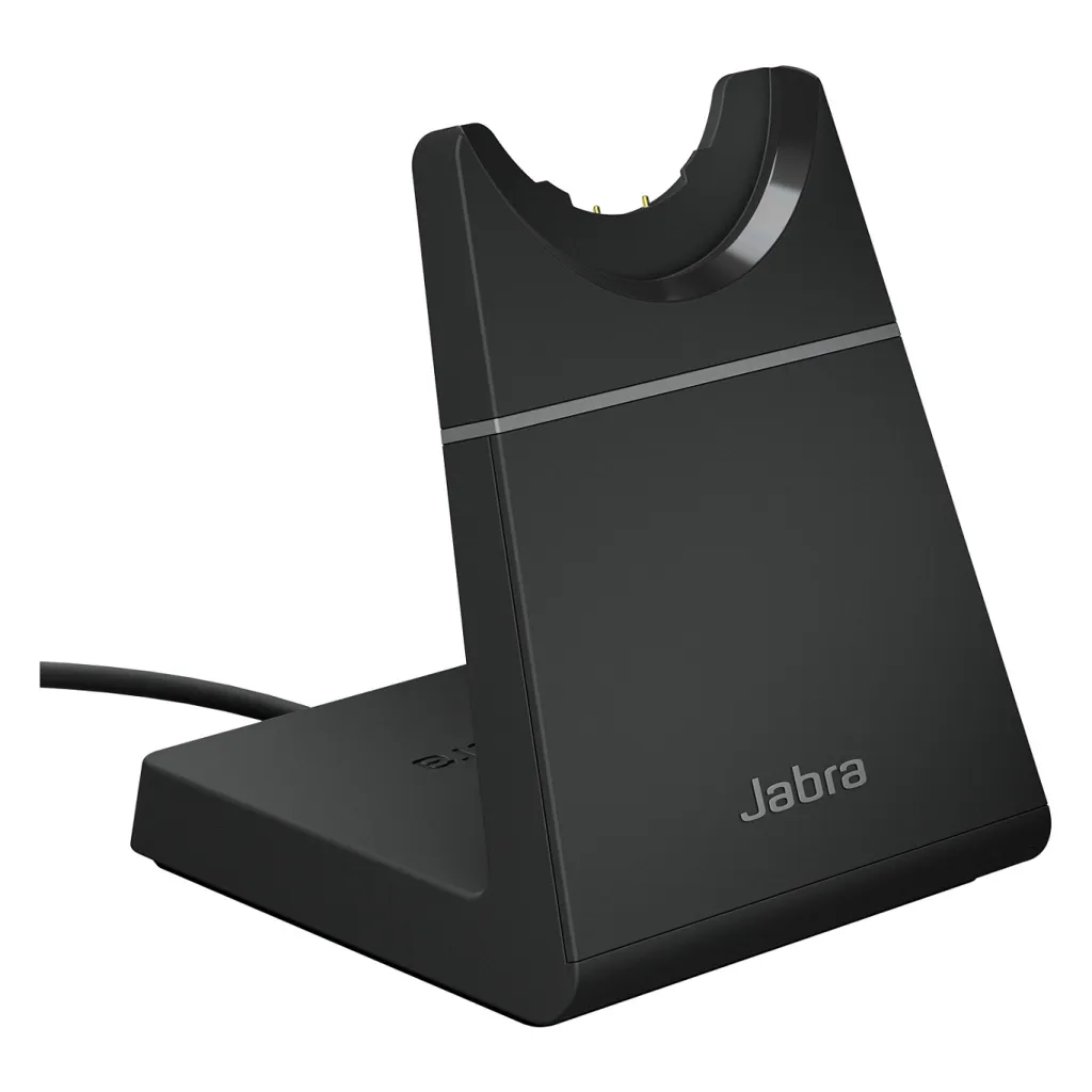 Bazë karikimi Jabra Evolve2 65, USB Type-C, e zezë - 1