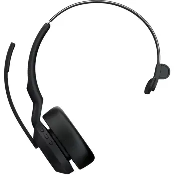 Headset, Jabra, 25599-899-899, mono on-ear, pa tela me mikrofon boom, me dongle USB-C, e zezë