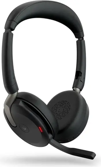 Kufje Jabra Evolve2 65 Flex, Wireless, Link380a MS, karikim wireless, e zezë