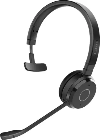 kufje me mikrofon, Jabra Evolve 65 MS 6693-833-399, mono, e zezë
