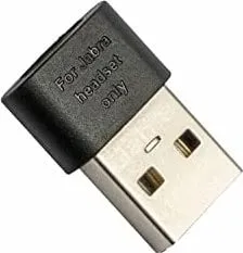 Adapter Jabra USB-A në USB-C, i zi - 1
