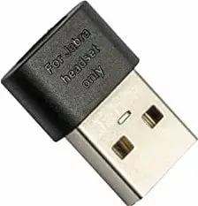 Adapter Jabra USB-A në USB-C, i zi