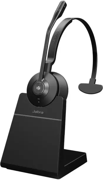 Kufje Jabra Engage 55 SE UC Mono, USB, me bazë karikimi, e zezë