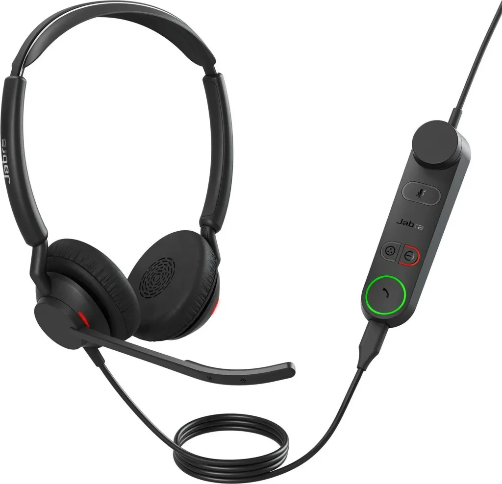 Headset Jabra Engage 50 II, USB-C UC Stereo, Wired, Zyrë/Call center, E zezë - 1