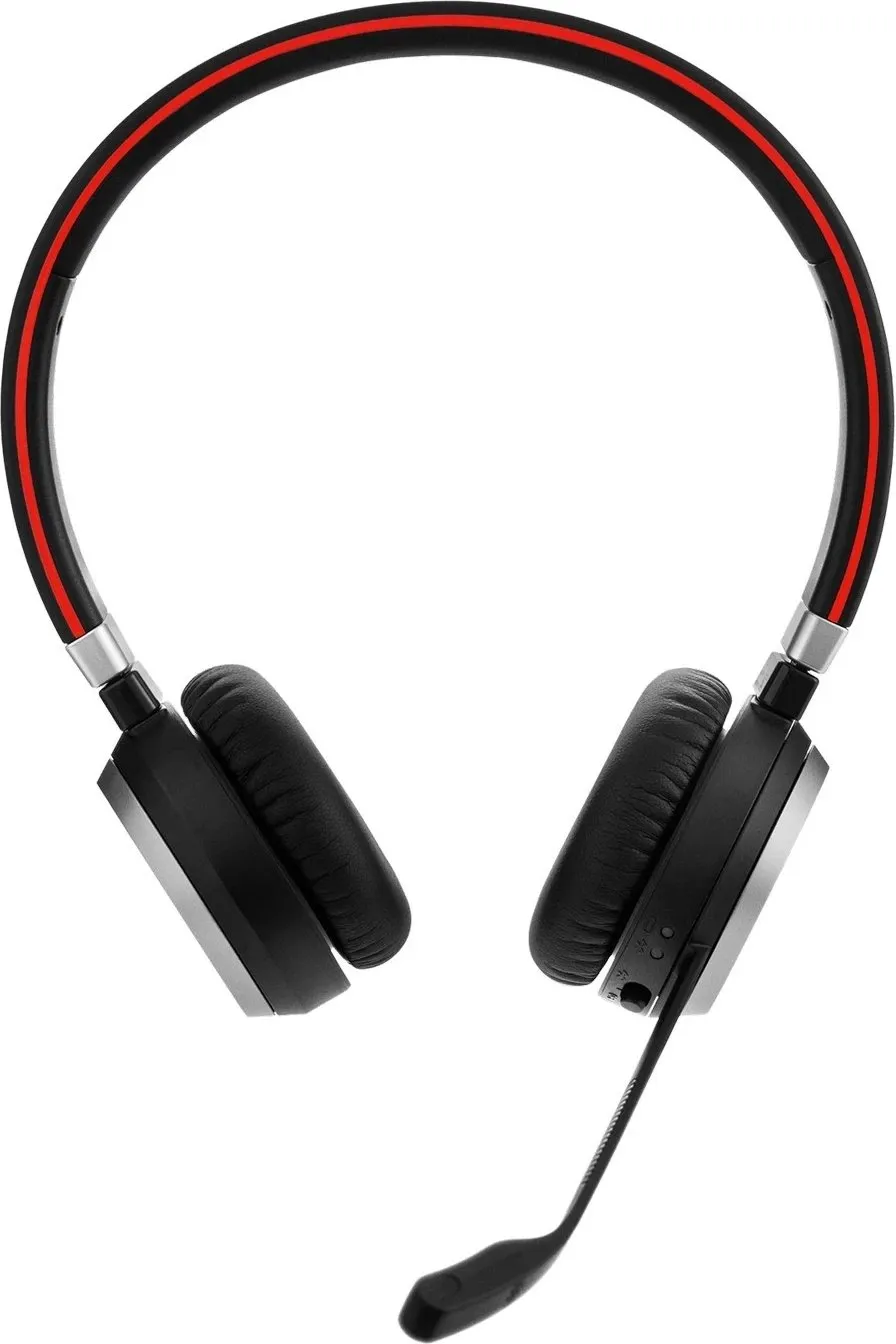 Kufje Jabra Evolve 65 UC Stereo, wireless, Bluetooth 4.0, zi-argjend - 2