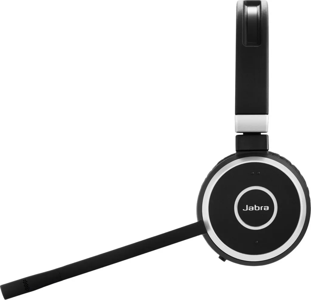 Kufje Jabra Evolve 65 UC Stereo, wireless, Bluetooth 4.0, zi-argjend - 3